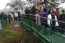 Inauguration de la passerelle Inauguration de la passerelle