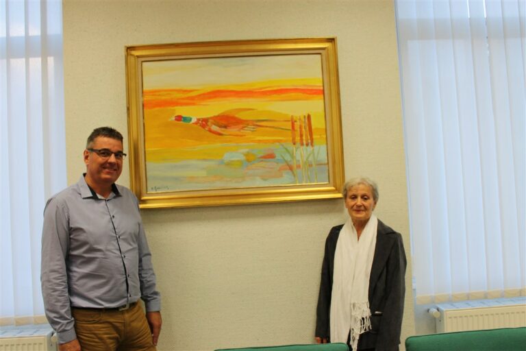 Acquisition d'un tableau de P. GESSIER Acquisition d'un tableau de P. GESSIER
