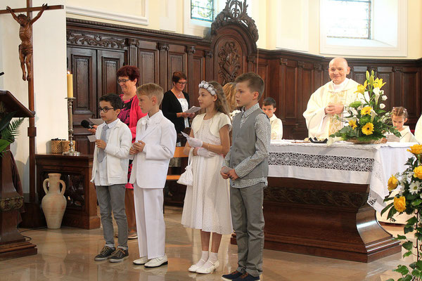 Communion des enfants de 2007-1 Communion des enfants de 2007