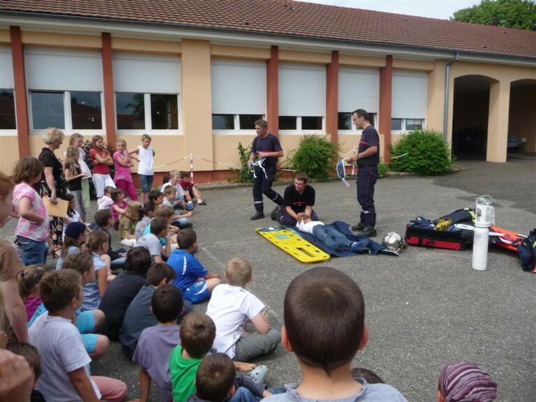 Exercice d’incendie à l’école Exercice d’incendie à l’école