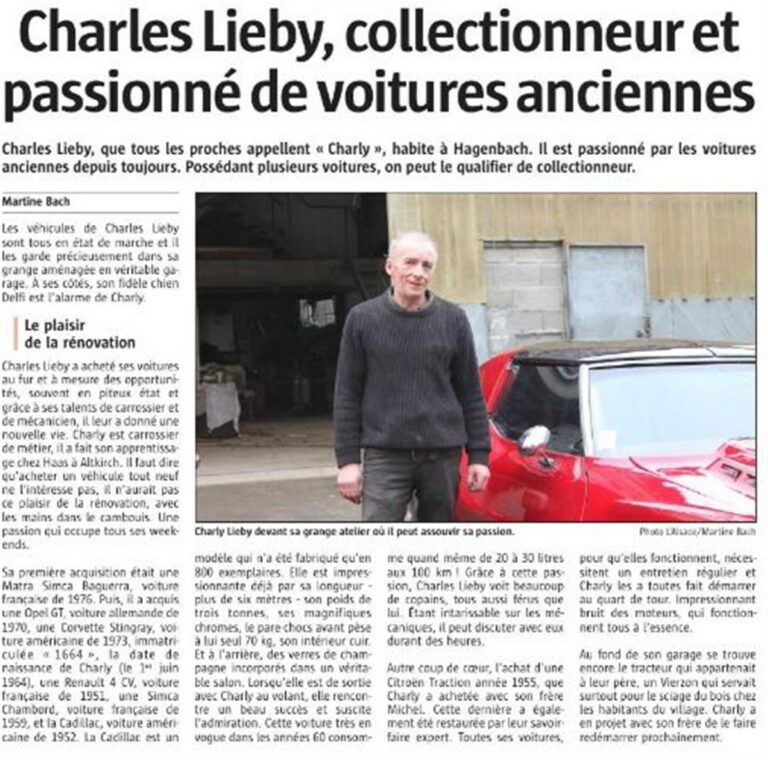 Journal l'Alsace du 13/02/2017 Journal l'Alsace du 13/02/2017