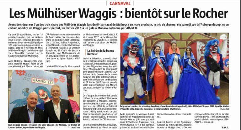 L'Alsace du 07 novembre 2016 L'Alsace du 07 novembre 2016