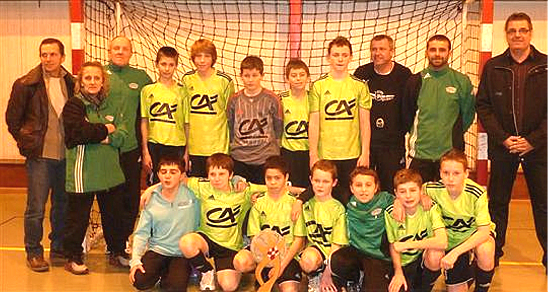 Football en salle, L’AS Hagenbach remporte le challenge des U13 Football en salle, L’AS Hagenbach remporte le challenge des U13