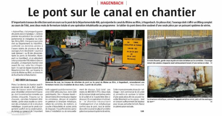Travaux sur le pont-1 Travaux sur le pont